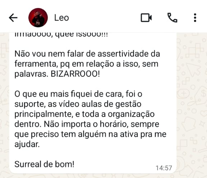 Depoimento de usuário do SpinHub Pro